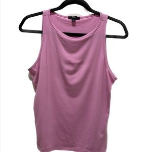 J Crew FirmKnit suiting shell tank in Wild orchid